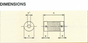 accouplement-acier-sorflex-dimensions